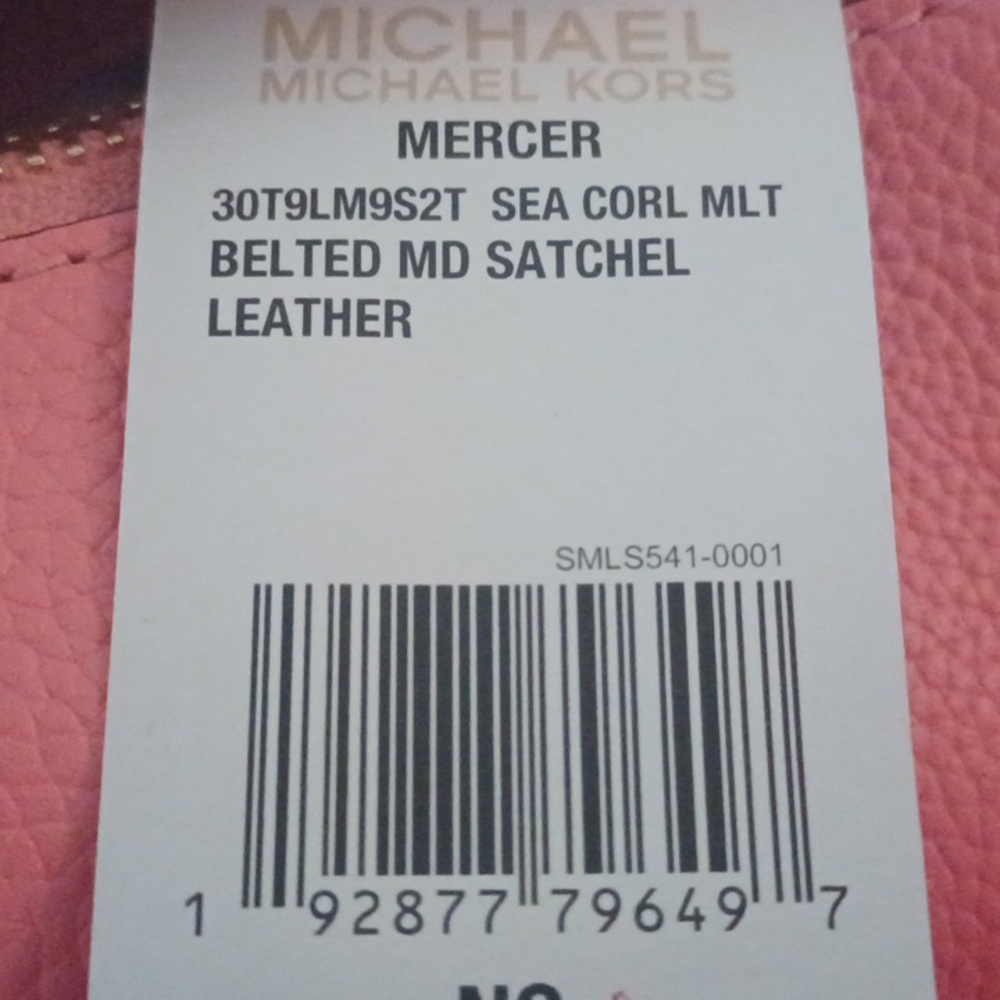 Michael Kors NWT Mercer Medium Belted Satchel - Picture 12 of 13